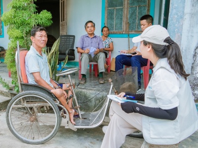 Thành phố Huế: 51 hộ gia đình người khuyết tật và nạn nhân da cam được khảo sát nhu cầu hỗ trợ sinh kế